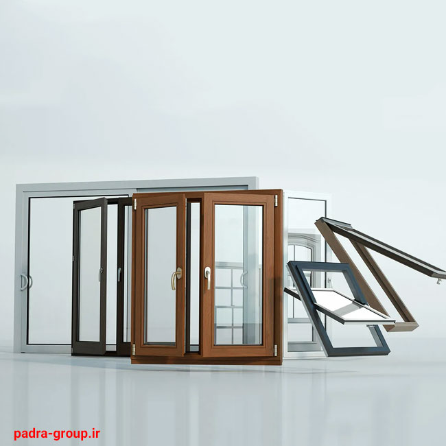 انواع پنجره یو پی وی سی موجود در بازار