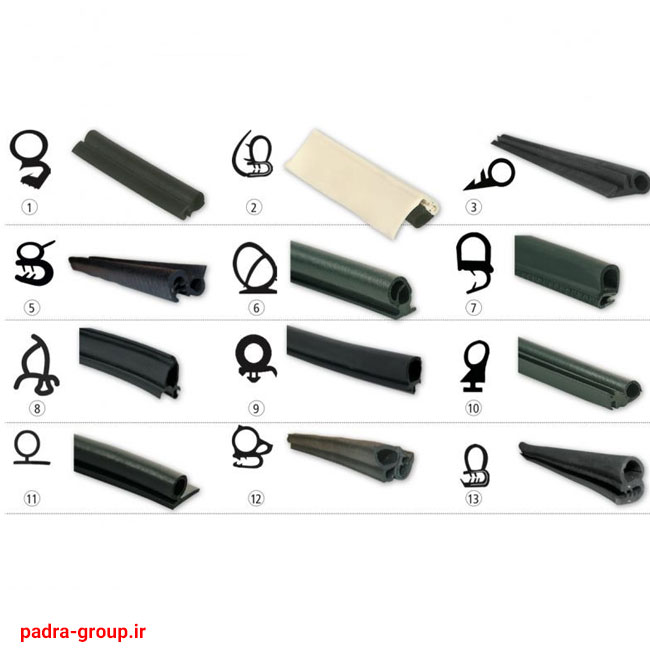 لاستیک درزگیری درب و پنجره دوجداره