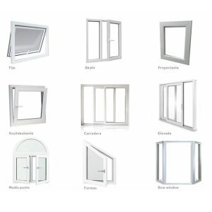 انواع پنجره upvc
