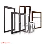 درب و پنجره دوجداره یو پی وی سی و آلومینیومی