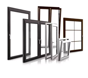 درب و پنجره دوجداره یو پی وی سی و آلومینیومی