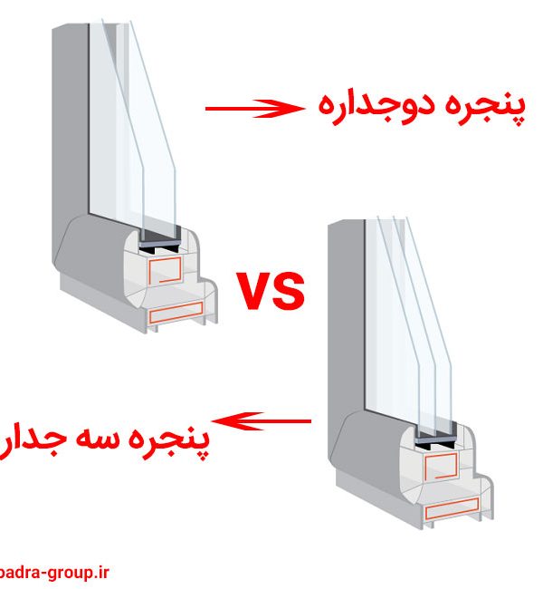 آیا استفاده از پنجره سه جداره بهتر است یا دو جداره؟