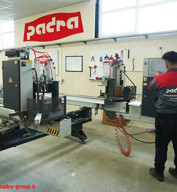 دستگاه جوش چهار سر یو پی وی سی تمام اتوماتیک برند مورات ترک