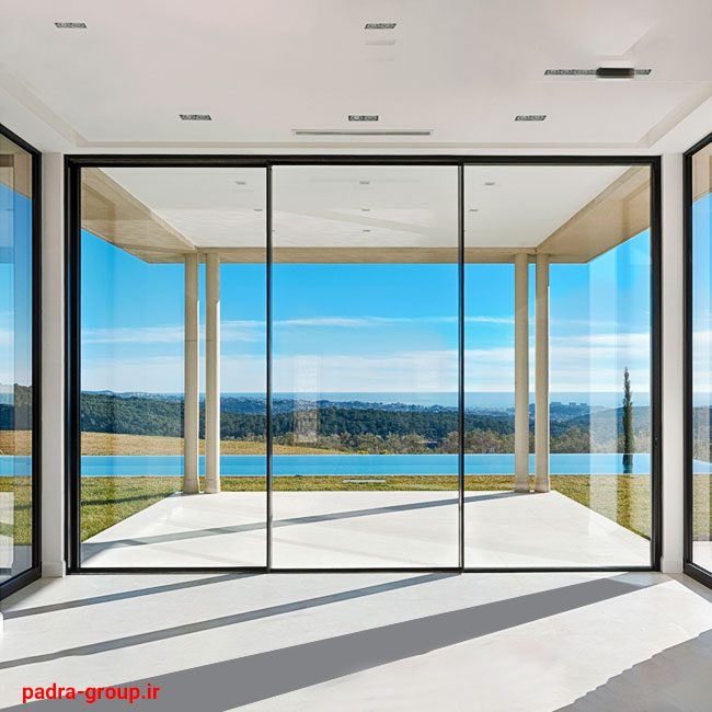 درب و پنجره با ابعاد بزرگ مناسب چه نماهای است