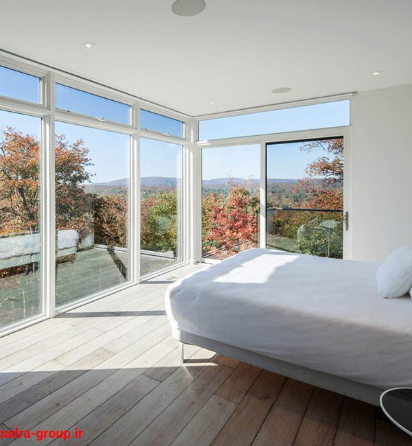 افزایش نورگیری منزل با درب و پنجره دوجداره بزرگ