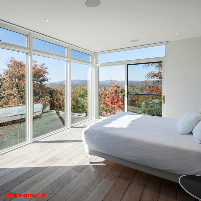 افزایش نورگیری منزل با درب و پنجره دوجداره بزرگ