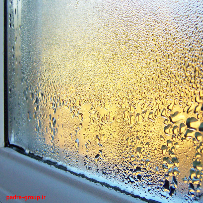 تجمع رطوبت در بین شیشه ها پنجره های دوجداره