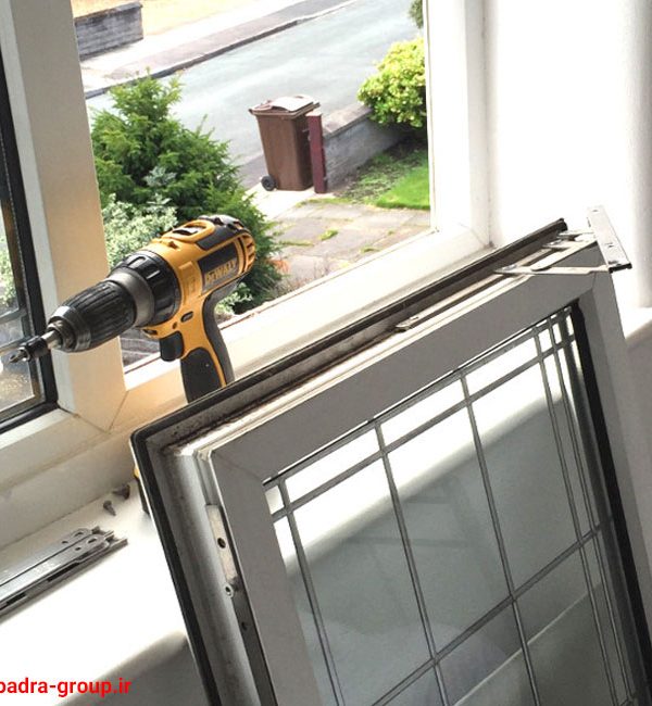 تغییر شکل پروفیل پنجره دوجداره upvc
