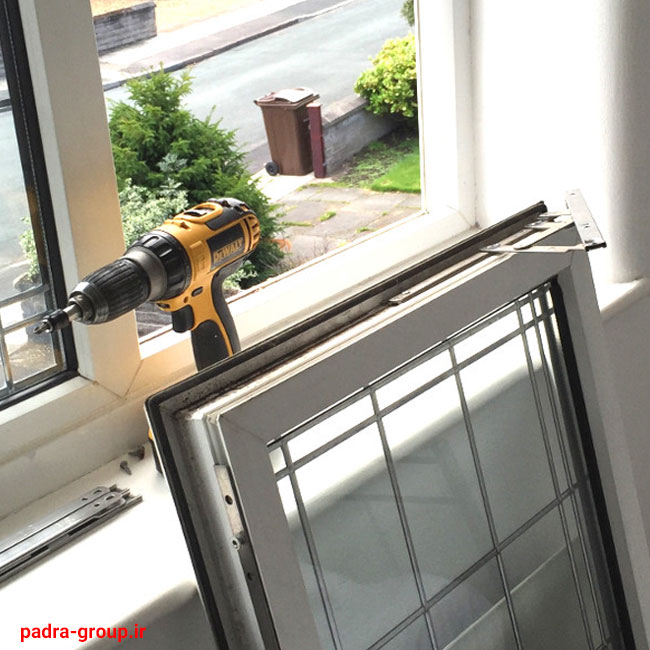 تغییر شکل پروفیل پنجره دوجداره upvc