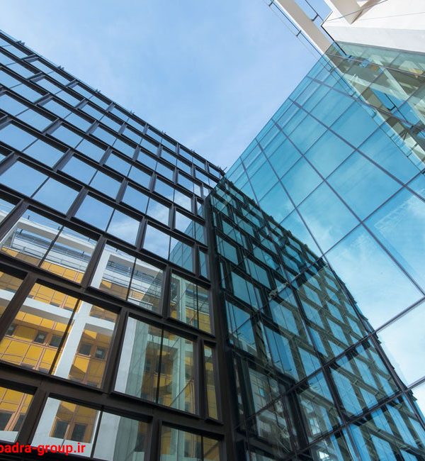 پنجره دوجداره برای ساختمان اداری