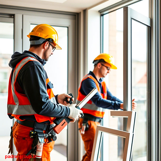 ۷ اشتباه رایج در نصب درب و پنجره دوجداره که باید از آن‌ها دوری کنید