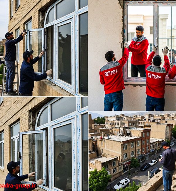 تعویض پنجره های قدیمی بدون تخریب در شهر رشت و حومه