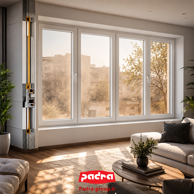 عایق‌بندی مؤثر برای درب و پنجره‌های دوجداره