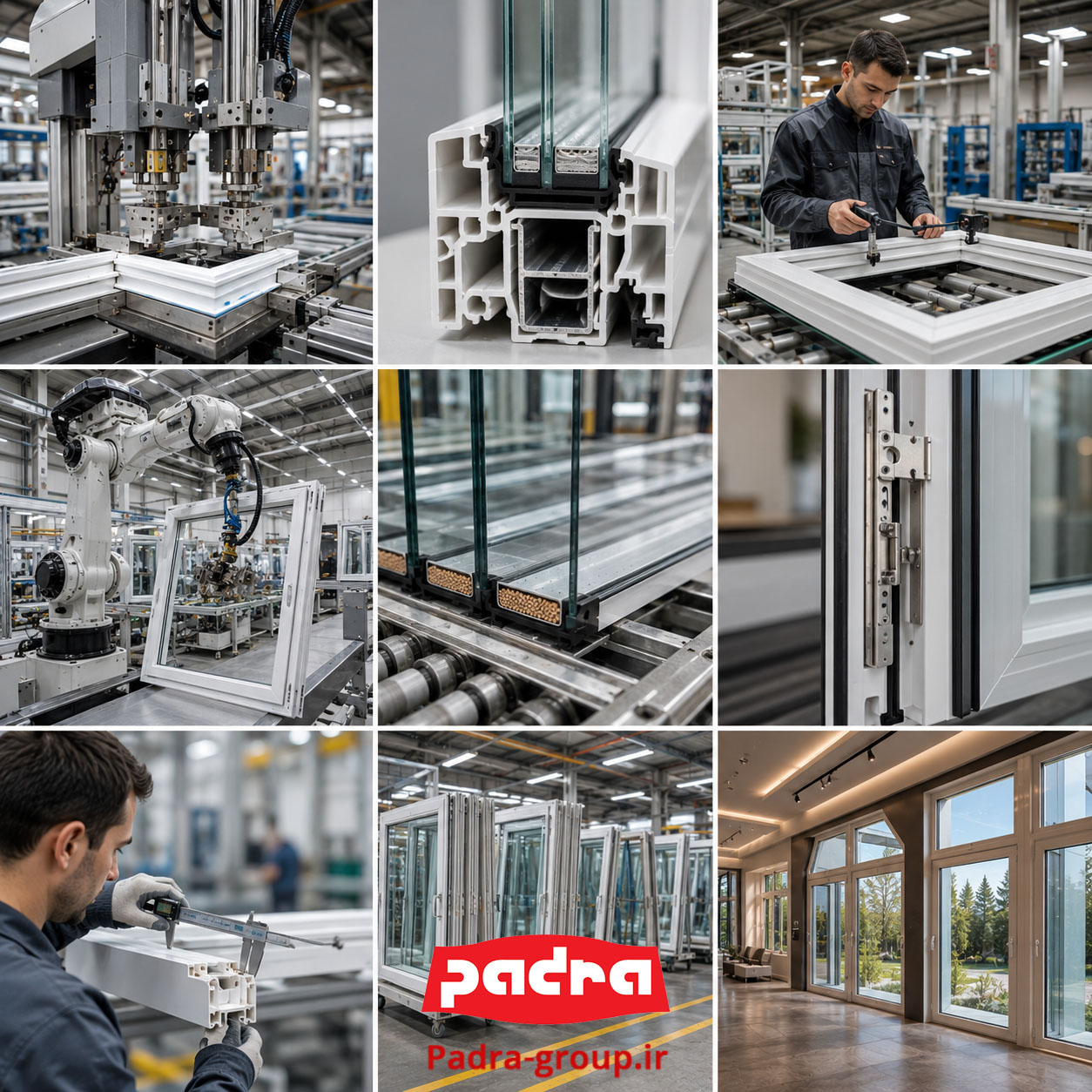 استانداردهای بین‌المللی تولید درب و پنجره UPVC | راهنمای کامل کیفیت و ایمنی