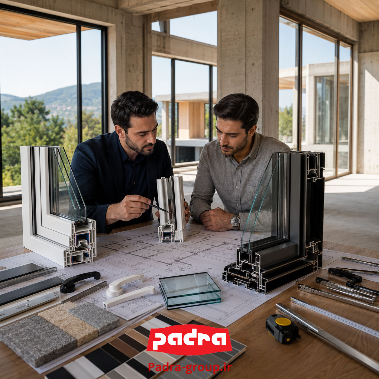 چک‌لیست کامل خرید درب و پنجره دوجداره برای ساختمان نوساز